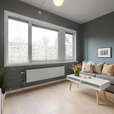 Cozy In Centrum Daire Oslo